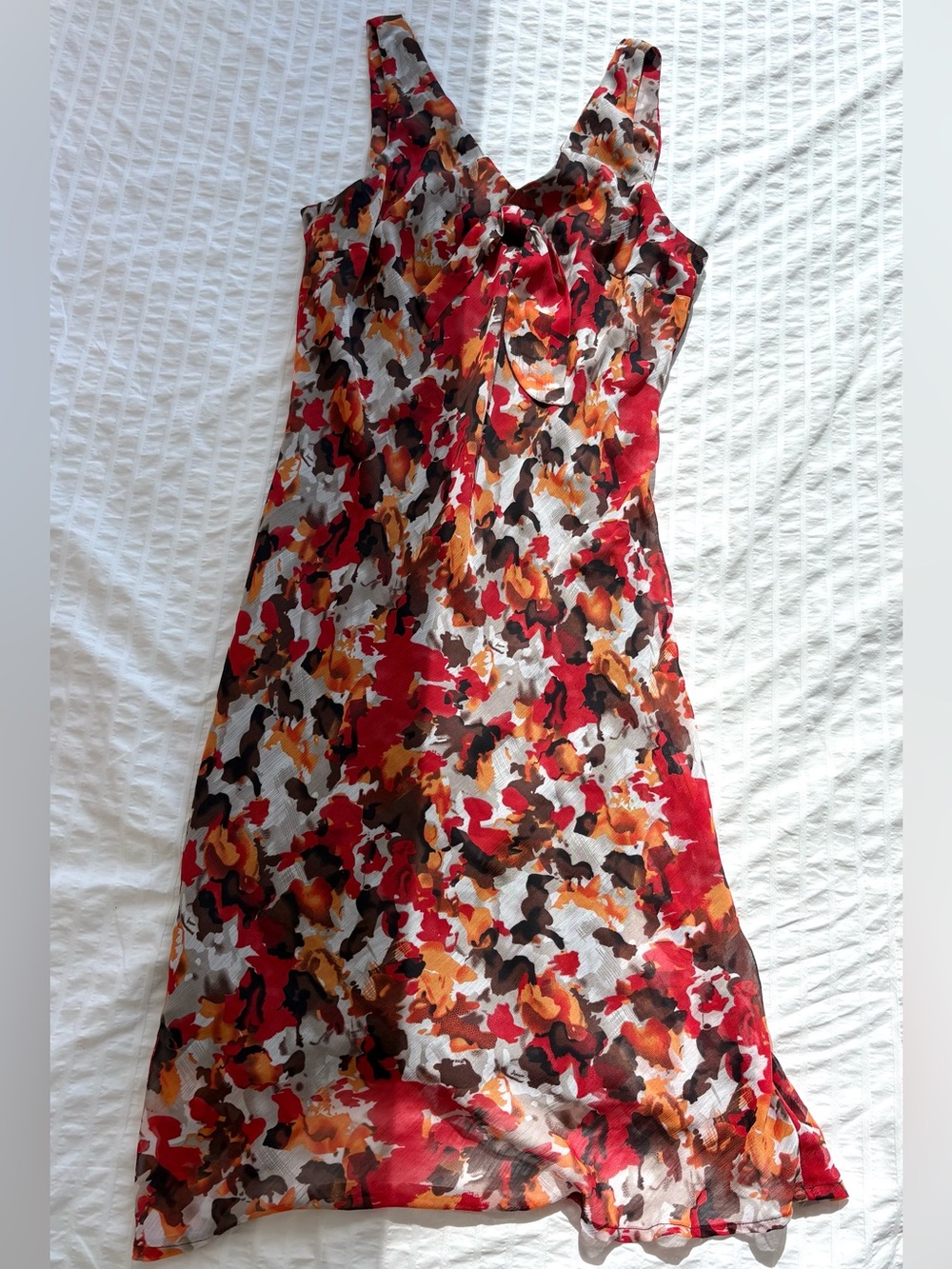Vintage Floral Dress - Small
